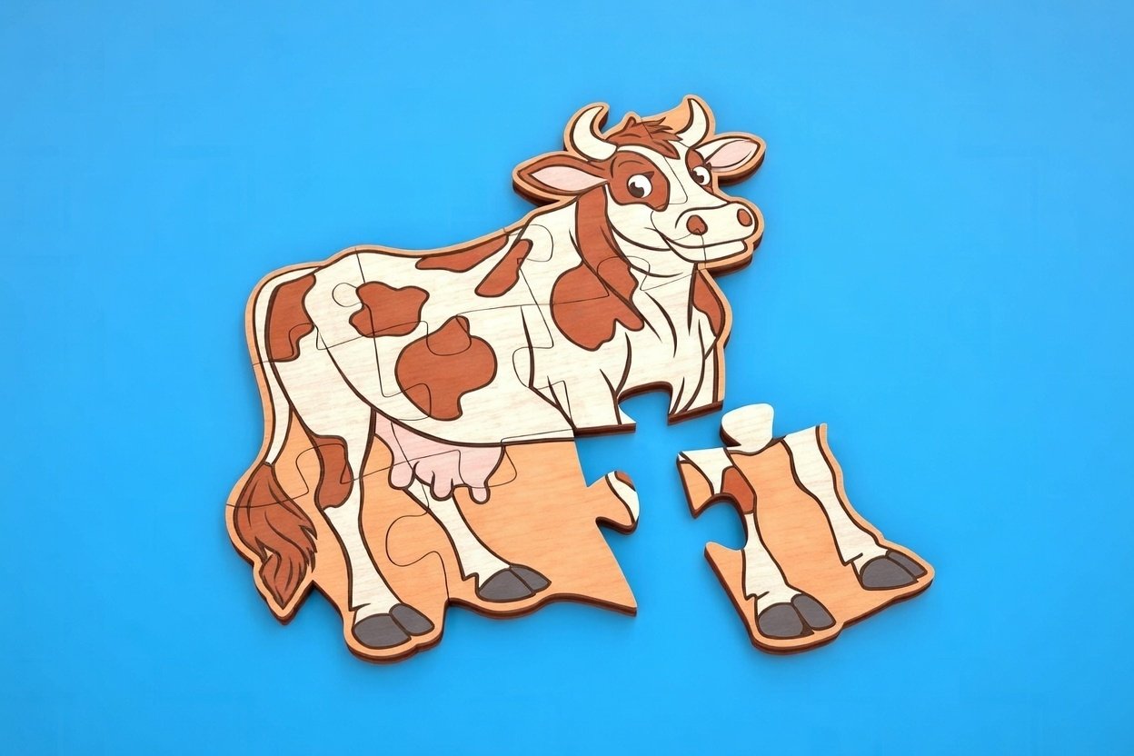 Puzzle Animaux de la Ferme - vue 2