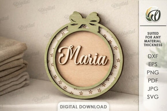 Plaques de Prénom Personnalisées - vue 3